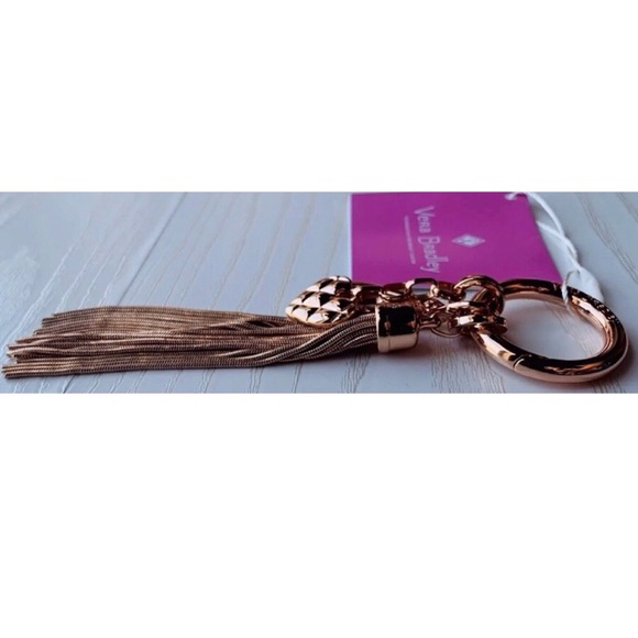 Vera Bradley Love & Hope Bag Charm - Picture 7 of 12